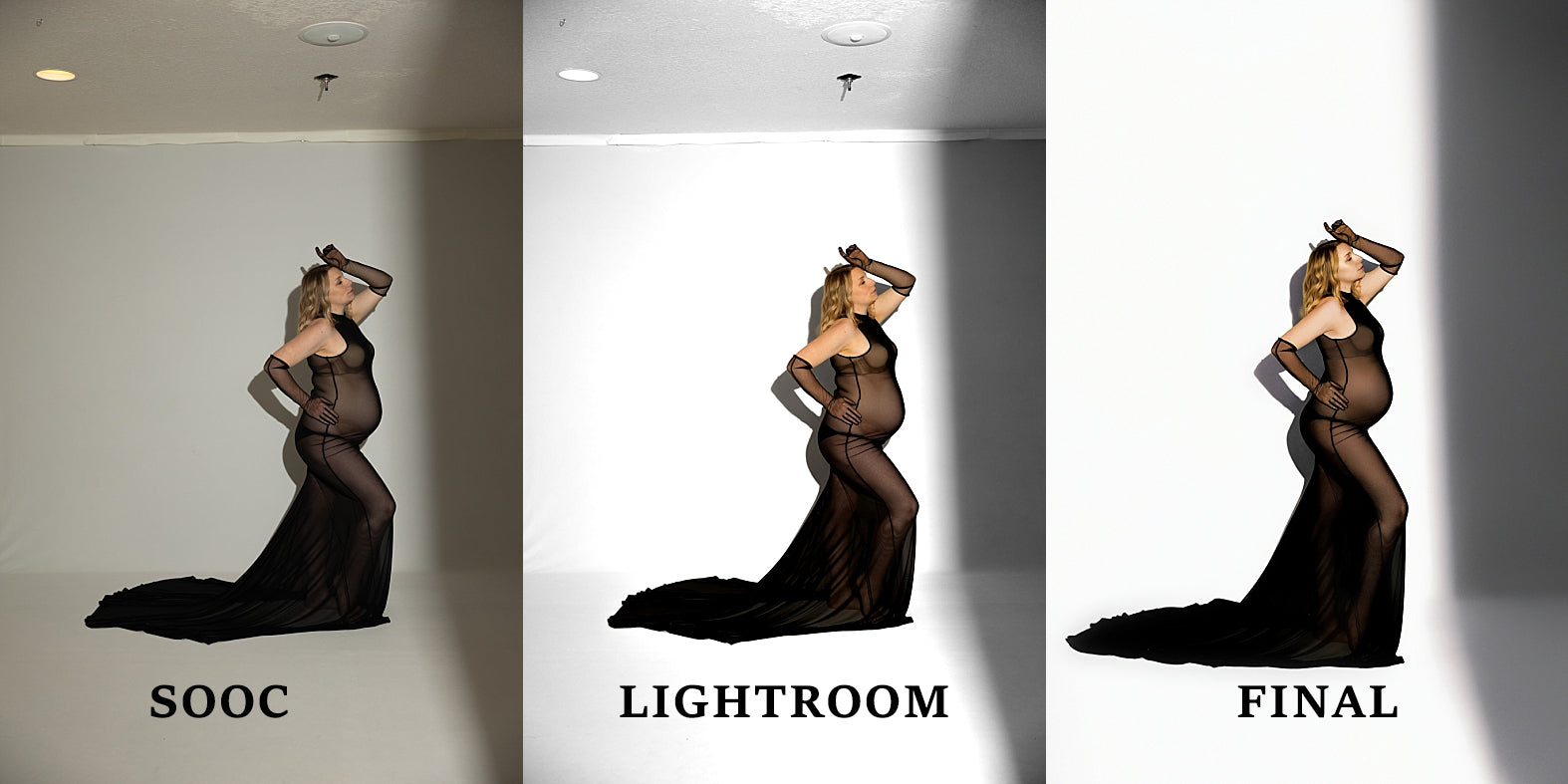 Maternity Lighting Guide - Shadow Wall
