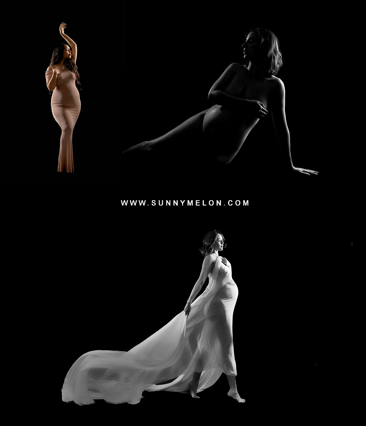 Maternity Lighting Tutorial - Black Rim Light