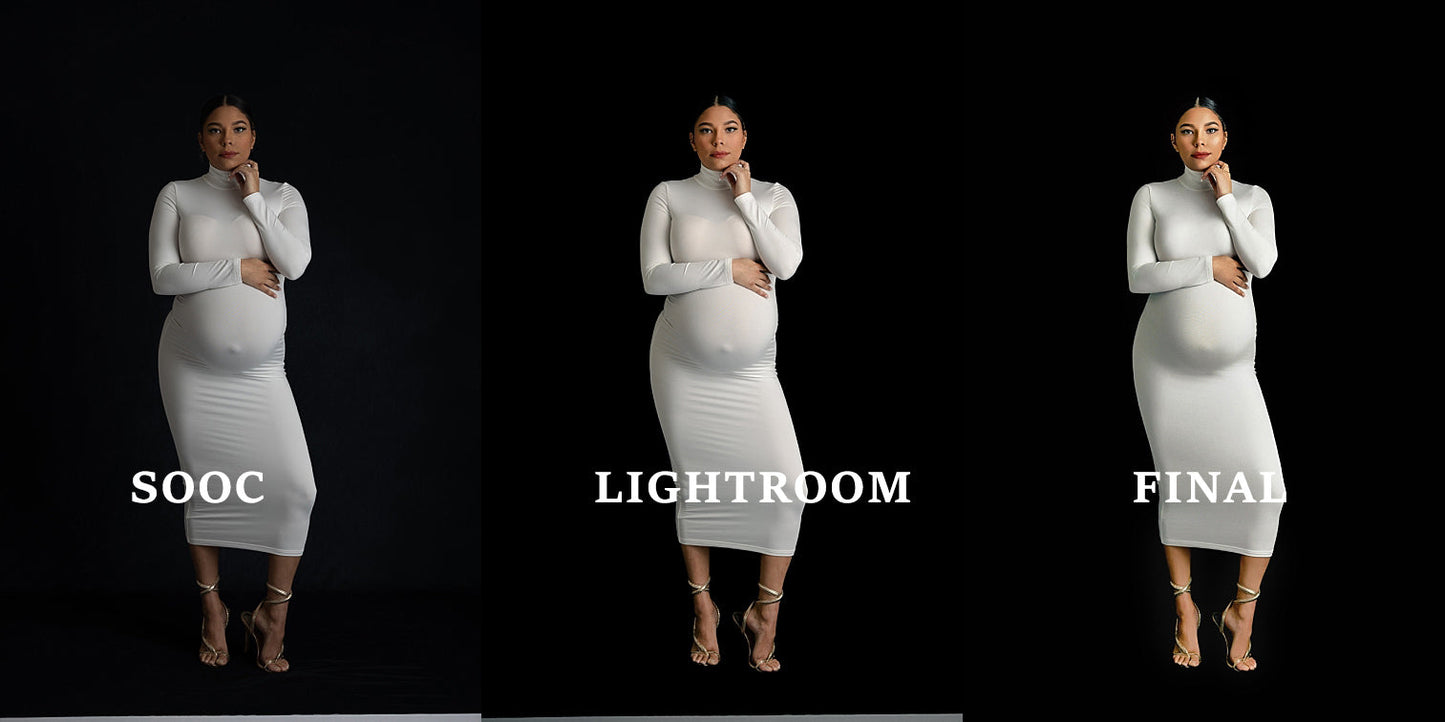 Maternity Lighting Guide - Minimalist Black