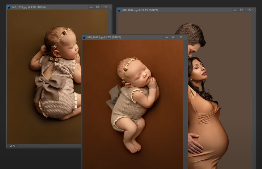 Backdrop Color Change - Photoshop - Video Tutorial
