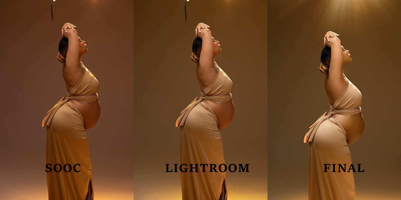 Maternity Lighting Guide - Golden Goddess