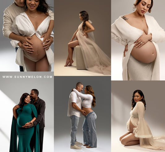 Maternity Lighting Tutorial - Nude Background