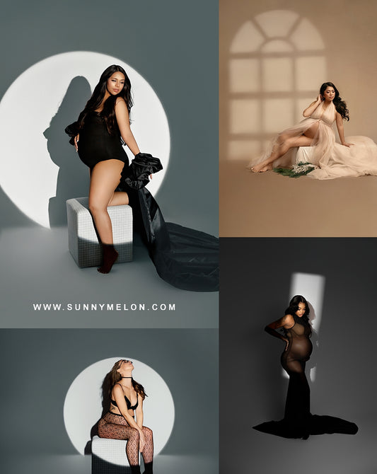 Maternity Lighting Tutorial - Gobo Snoot