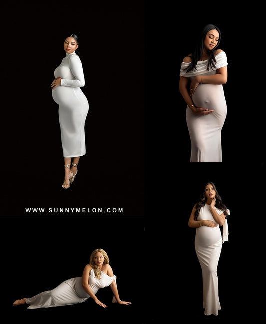 Maternity Lighting Tutorial - Minimalist Black