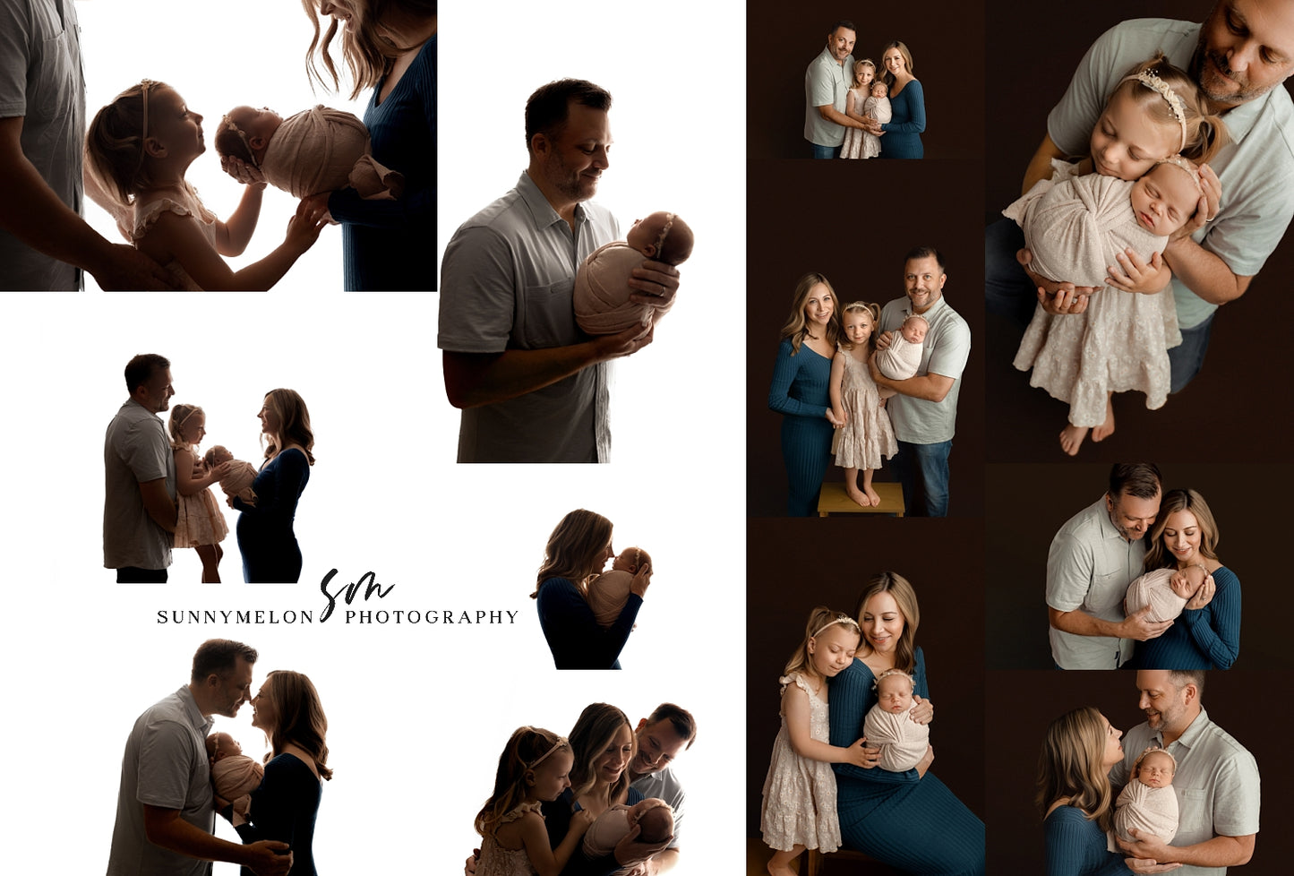 Family Newborn Session Workflow