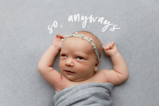 Newborn Sayings - Photoshop Brushes