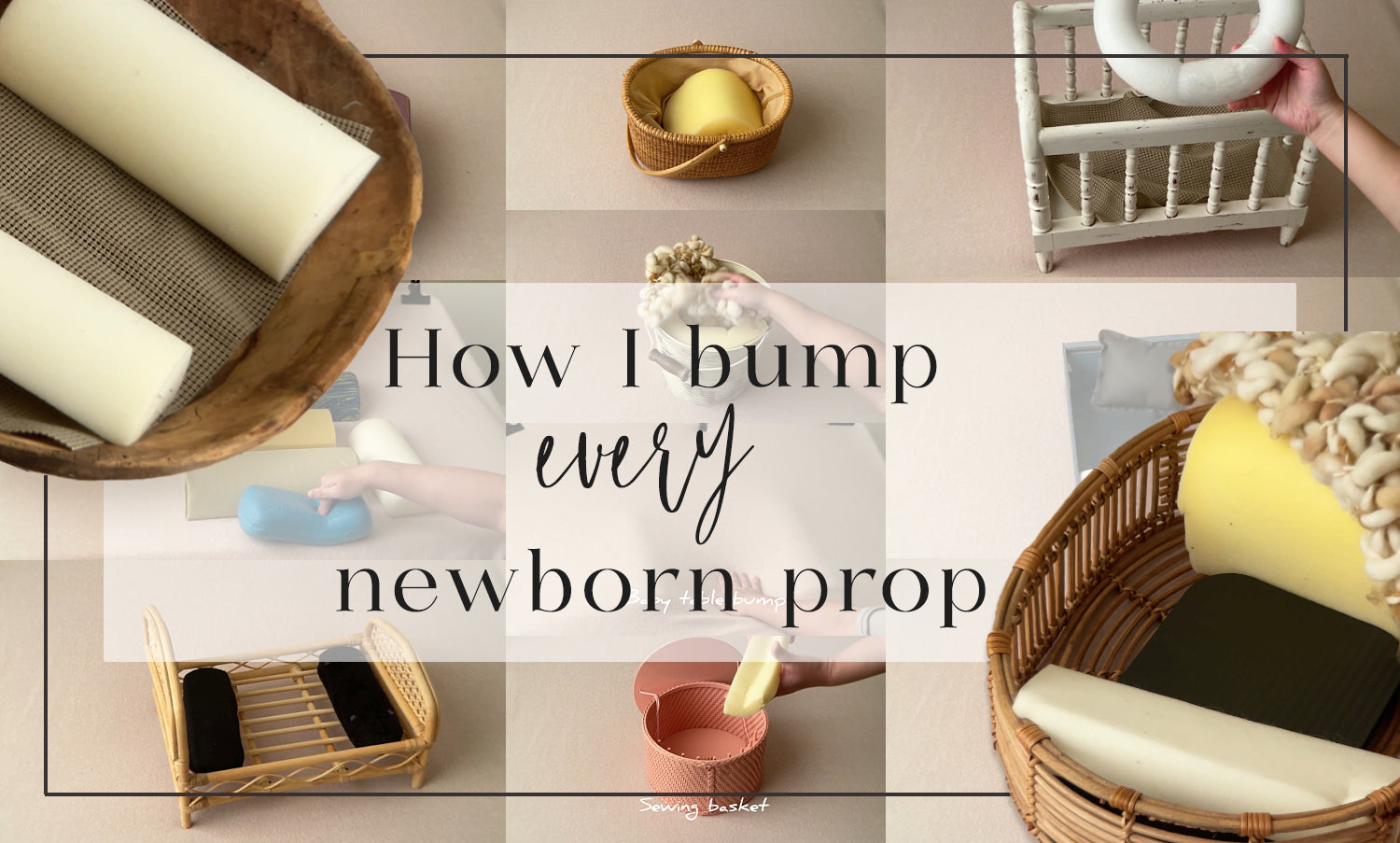 Load video: How I bump every newborn prop