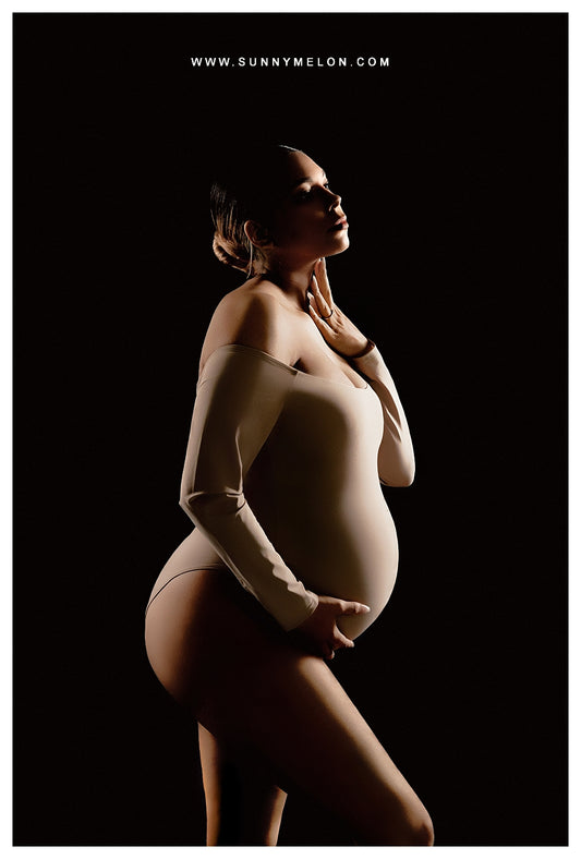Maternity Lighting Guide - Black Rim Light