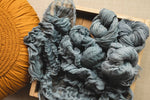 Blue-gray crinkle layer