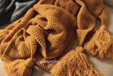 Tassel knit layers