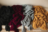 Tassel knit layers